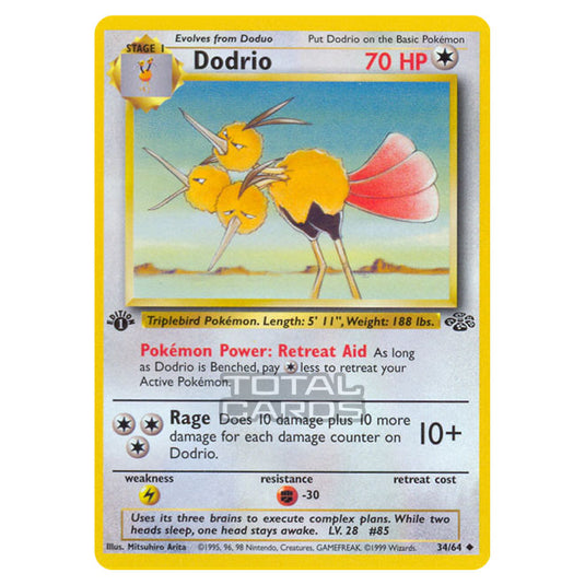 Pokemon - Jungle - Dodrio - 34/64