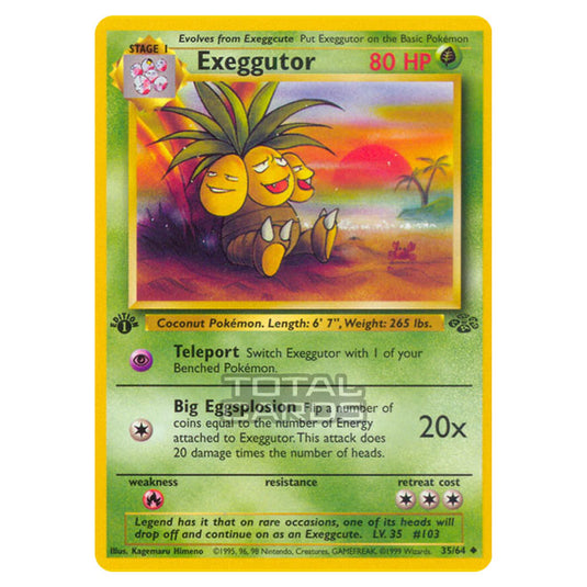 Pokemon - Jungle - Exeggutor - 35/64