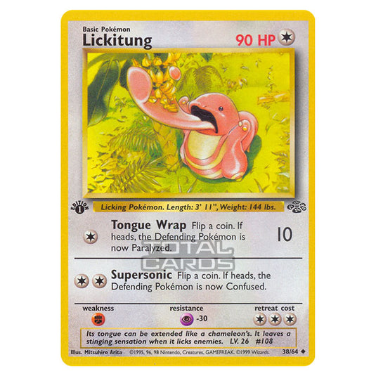 Pokemon - Jungle - Lickitung - 38/64