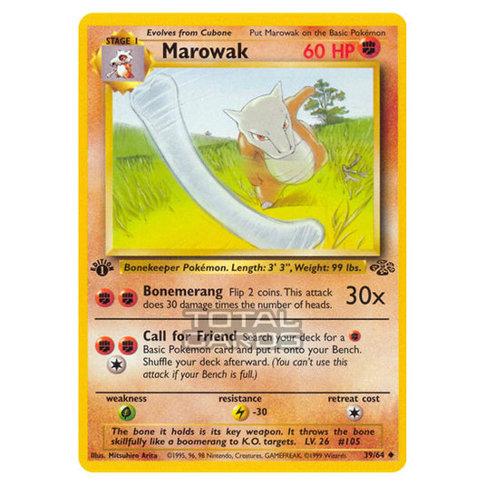 Pokemon - Jungle - Marowak - 39/64