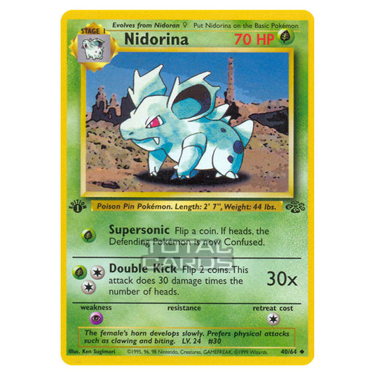 Pokemon - Jungle - Nidorina - 40/64