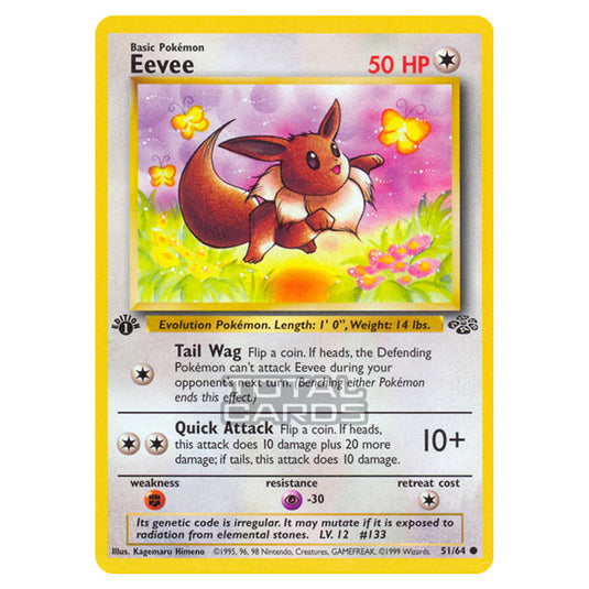 Pokemon - Jungle - Eevee - 51/64