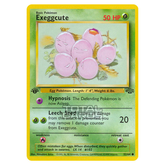 Pokemon - Jungle - Exeggcute - 52/64