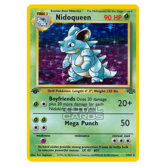 Pokemon - Jungle - Nidoqueen - 7/64