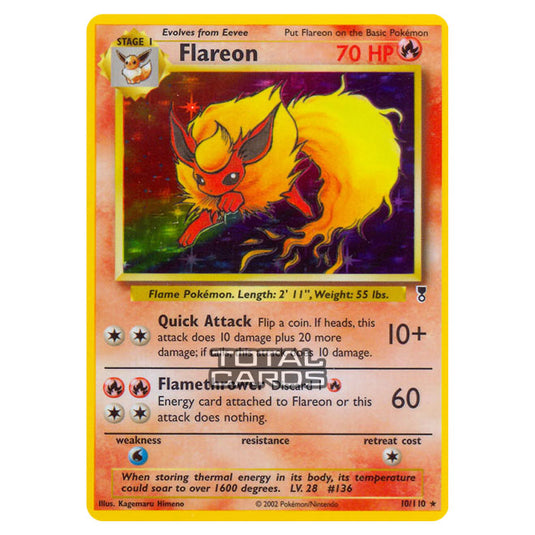 Pokemon - Other - Legendary Collection - Flareon - 10/110