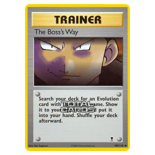 Pokemon - Other - Legendary Collection - The Boss's Way - 105/110