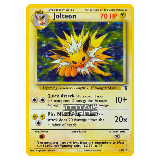 Pokemon - Other - Legendary Collection - Jolteon - 14/110