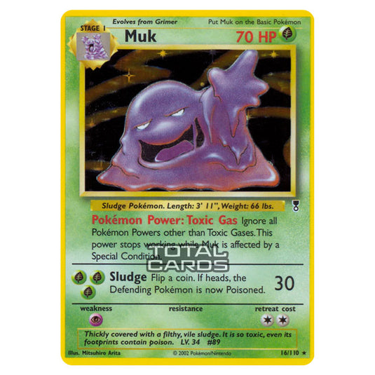 Pokemon - Other - Legendary Collection - Muk - 16/110