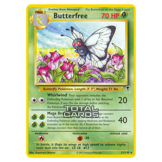 Pokemon - Other - Legendary Collection - Butterfree - 21/110