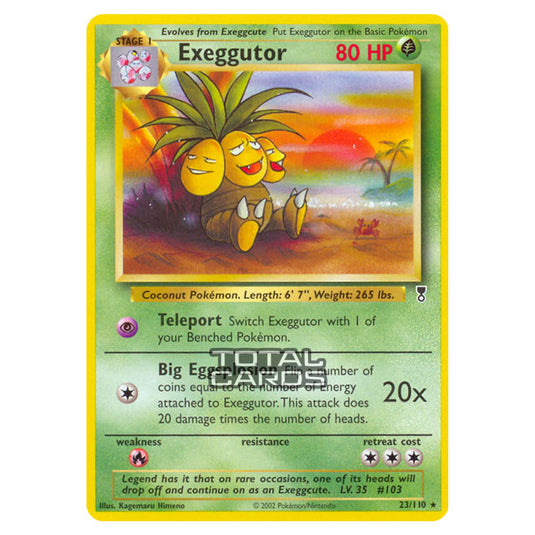 Pokemon - Other - Legendary Collection - Exeggutor - 23/110