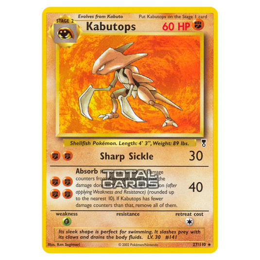 Pokemon - Other - Legendary Collection - Kabutops - 27/110