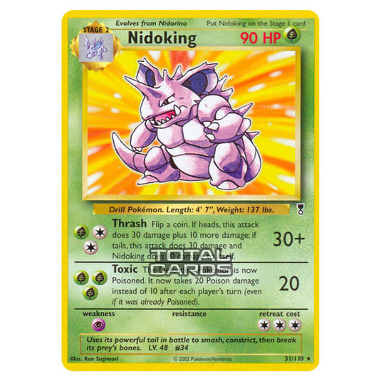 Pokemon - Other - Legendary Collection - Nidoking - 31/110
