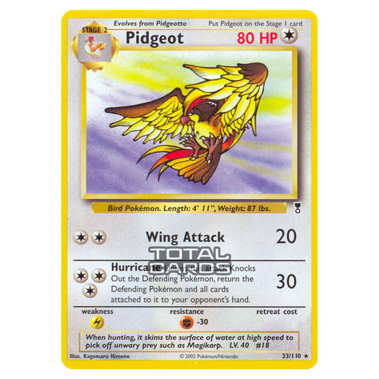 Pokemon - Other - Legendary Collection - Pidgeot - 33/110