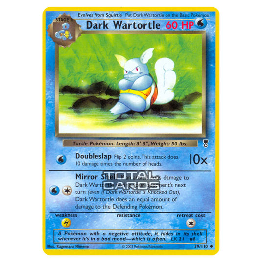 Pokemon - Other - Legendary Collection - Dark Wartortle - 39/110