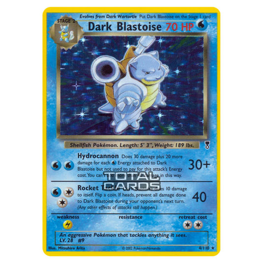 Pokemon - Other - Legendary Collection - Dark Blastoise - 4/110