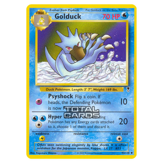 Pokemon - Other - Legendary Collection - Golduck - 43/110