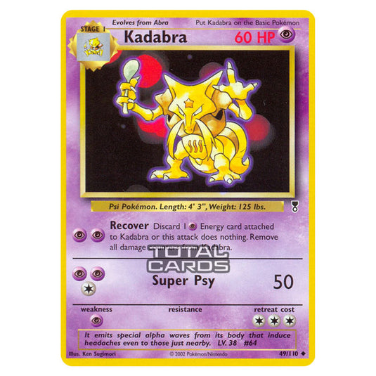 Pokemon - Other - Legendary Collection - Kadabra - 49/110