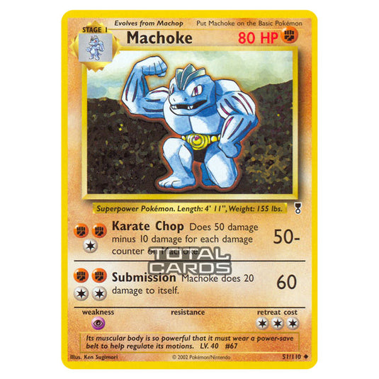 Pokemon - Other - Legendary Collection - Machoke - 51/110