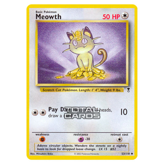 Pokemon - Other - Legendary Collection - Meowth - 53/110