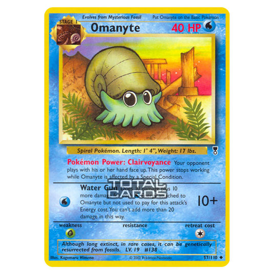 Pokemon - Other - Legendary Collection - Omanyte - 57/110