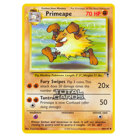 Pokemon - Other - Legendary Collection - Primeape - 59/110