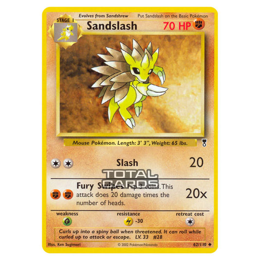 Pokemon - Other - Legendary Collection - Sandslash - 62/110