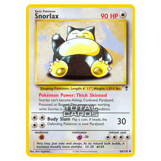 Pokemon - Other - Legendary Collection - Snorlax - 64/110