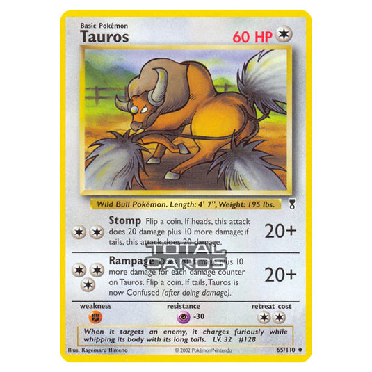Pokemon - Other - Legendary Collection - Tauros - 65/110