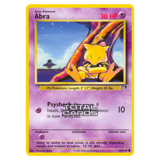 Pokemon - Other - Legendary Collection - Abra - 67/110