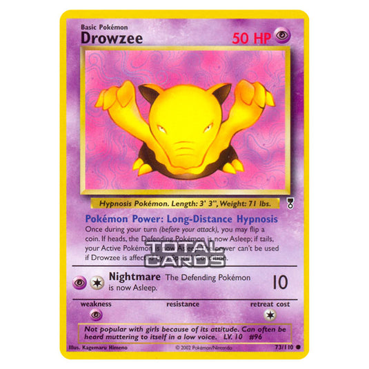 Pokemon - Other - Legendary Collection - Drowzee - 73/110