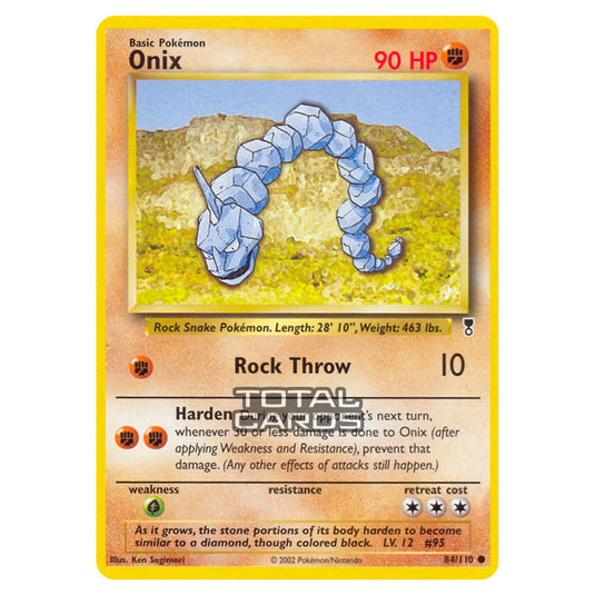 Pokemon - Other - Legendary Collection - Onix - 84/110