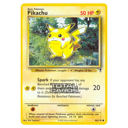 Pokemon - Other - Legendary Collection - Pikachu - 86/110