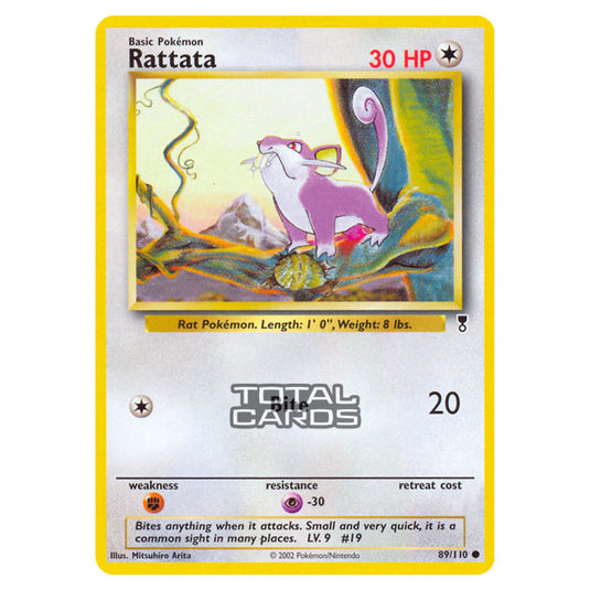 Pokemon - Other - Legendary Collection - Rattata - 89/110