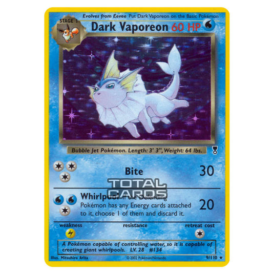 Pokemon - Other - Legendary Collection - Dark Vaporeon - 9/110