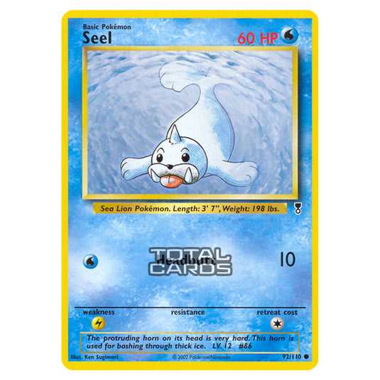 Pokemon - Other - Legendary Collection - Seel - 92/110