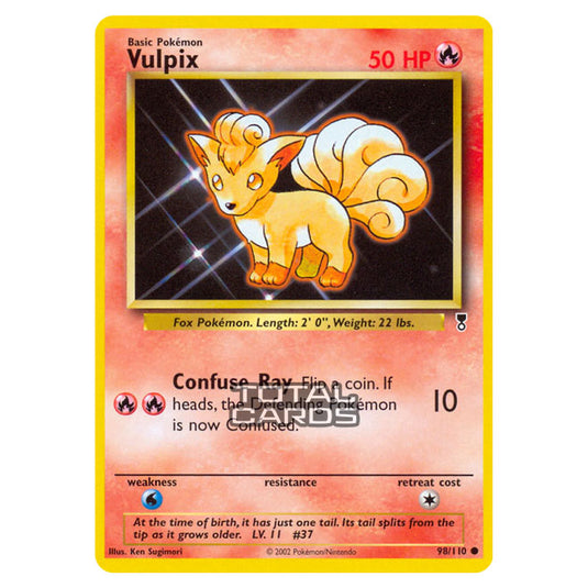 Pokemon - Other - Legendary Collection - Vulpix - 98/110