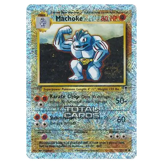 Pokemon - Other - Legendary Collection - Machoke - 51/110 - (Reverse Holo)