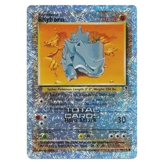 Pokemon - Other - Legendary Collection - Rhyhorn - 90/110 - (Reverse Holo)