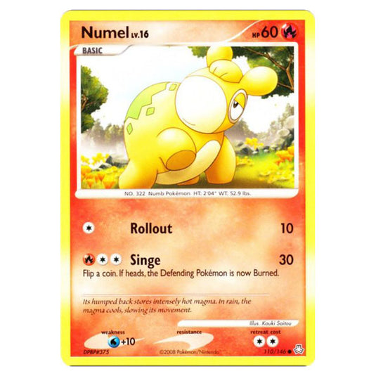 Pokemon - Diamond & Pearl - Legends Awakened - Numel - 110/146