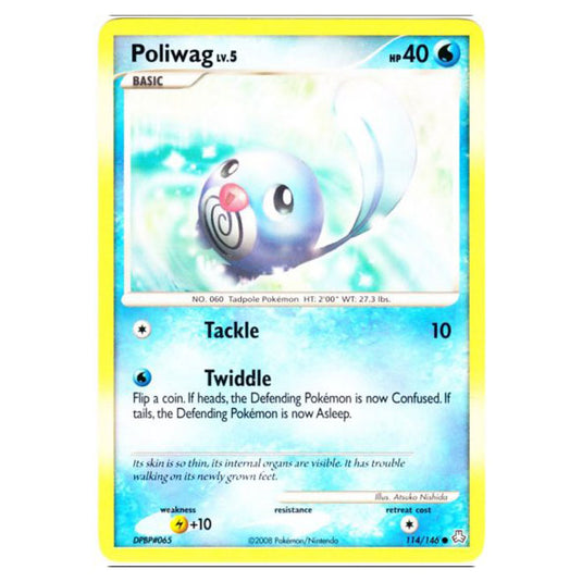 Pokemon - Diamond & Pearl - Legends Awakened - Poliwag - 114/146