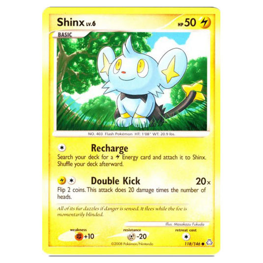 Pokemon - Diamond & Pearl - Legends Awakened - Shinx - 118/146