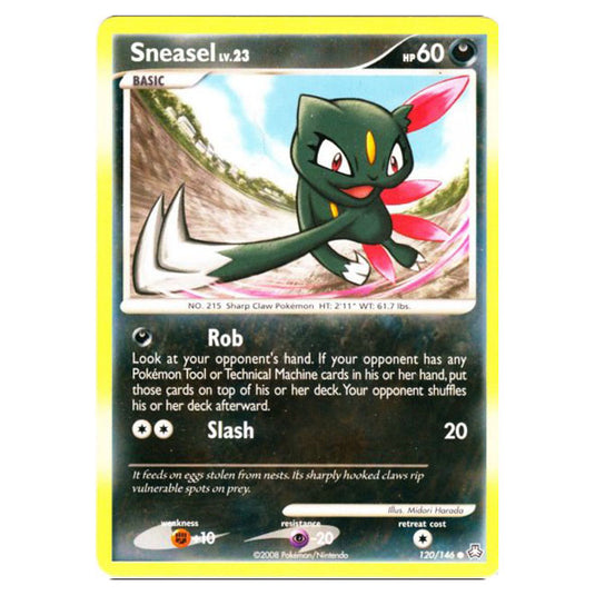 Pokemon - Diamond & Pearl - Legends Awakened - Sneasel - 120/146