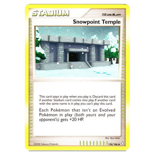 Pokemon - Diamond & Pearl - Legends Awakened - Snowpoint Temple - 134/146