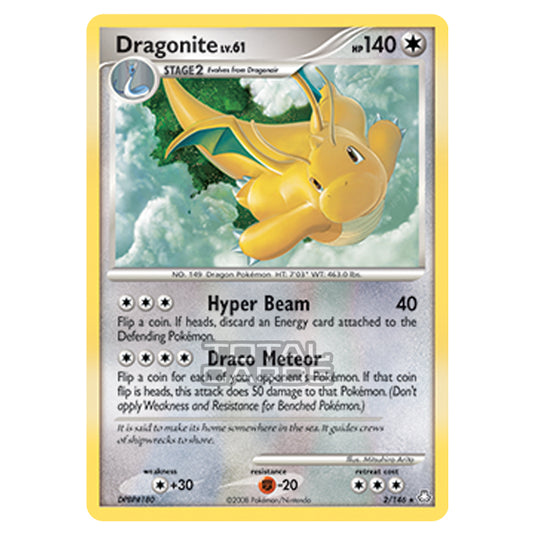 Pokemon - Diamond & Pearl - Legends Awakened - Dragonite - 002/146