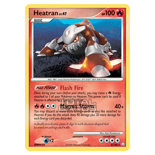 Pokemon - Diamond & Pearl - Legends Awakened - Heatran - 006/146