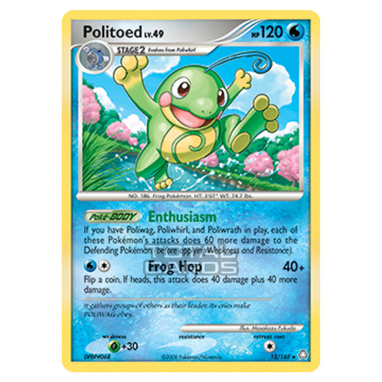 Pokemon - Diamond & Pearl - Legends Awakened - Politoed - 012/146