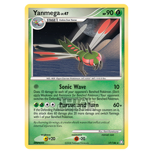 Pokemon - Diamond & Pearl - Legends Awakened - Yanmega - 017/146