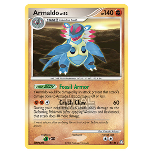 Pokemon - Diamond & Pearl - Legends Awakened - Armaldo - 018/146