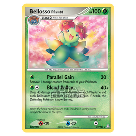 Pokemon - Diamond & Pearl - Legends Awakened - Bellossom - 020/146