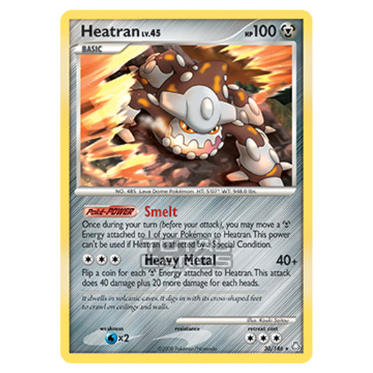 Pokemon - Diamond & Pearl - Legends Awakened - Heatran - 030/146